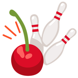 cherries and bowling
