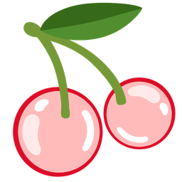 cherries and bubbles