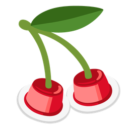 cherries and custard