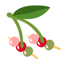 cherries and dango