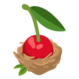 cherries and empty nest