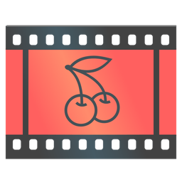 cherries and film frames