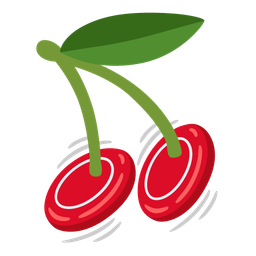 cherries and flying disc