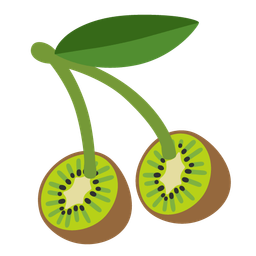 cherries and kiwi fruit