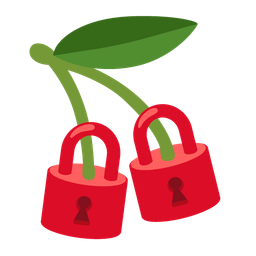 cherries and locked