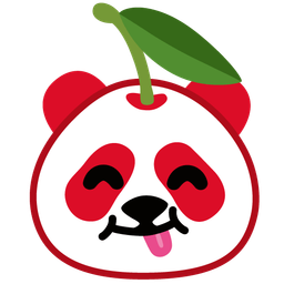 cherries and panda
