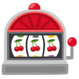 cherries and slot machine