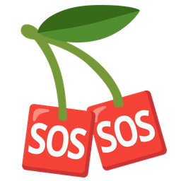 cherries and SOS button