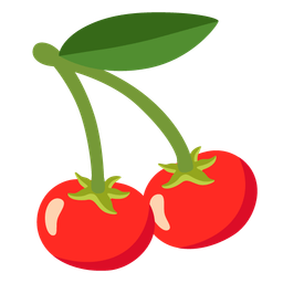 cherries and tomato