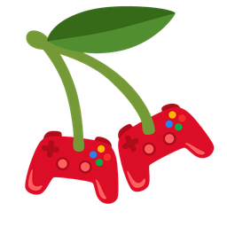 cherries and video game