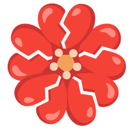 cherry blossom and broken heart