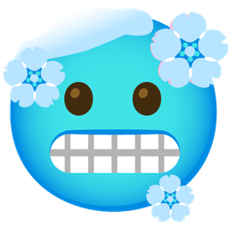 cherry blossom and cold face