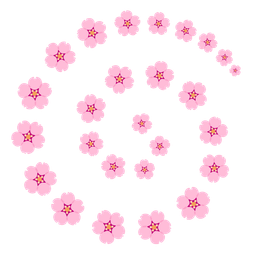 cherry blossom and cyclone