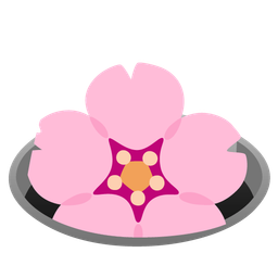 cherry blossom and hole