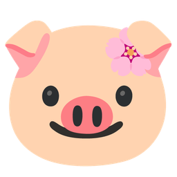 cherry blossom and pig face