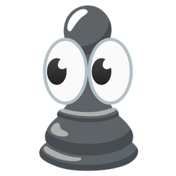 chess pawn and eyes
