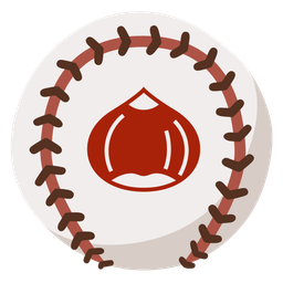 chestnut and baseball