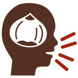 chestnut and bust in silhouette