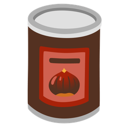 chestnut and canned food