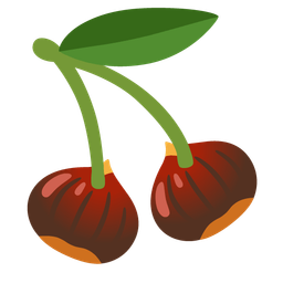 chestnut and cherries