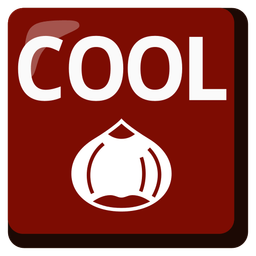 chestnut and COOL button