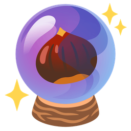 chestnut and crystal ball