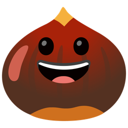 Chestnut and Grinning face