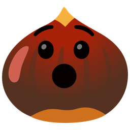 chestnut and hushed face