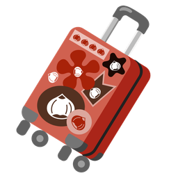 chestnut and luggage