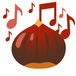 chestnut and musical notes