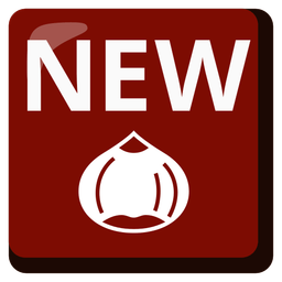 chestnut and NEW button