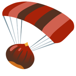chestnut and parachute