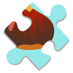 chestnut and puzzle piece