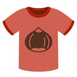 chestnut and t-shirt
