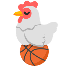 chicken and basketball
