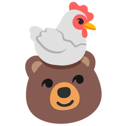 chicken and bear