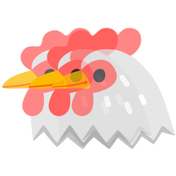 chicken and beating heart