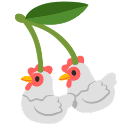 chicken and cherries