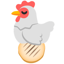 chicken and flatbread