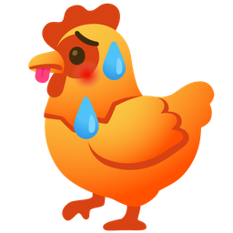 chicken and hot face