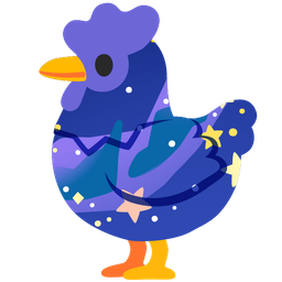 chicken and milky way