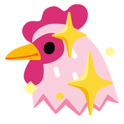 chicken and sparkling heart