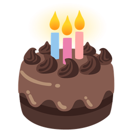 Chocolate bar and Birthday cake