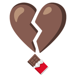 Chocolate bar and Broken heart