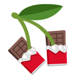 Chocolate bar and Cherries