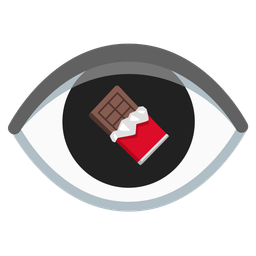 Chocolate bar and Eye