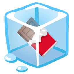 Chocolate bar and Ice