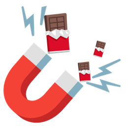 Chocolate bar and Magnet