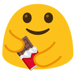 Chocolate bar and People hugging