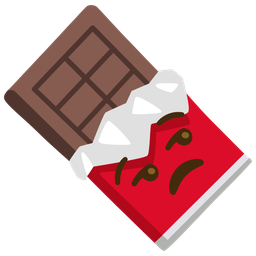 Chocolate bar and Unamused face
